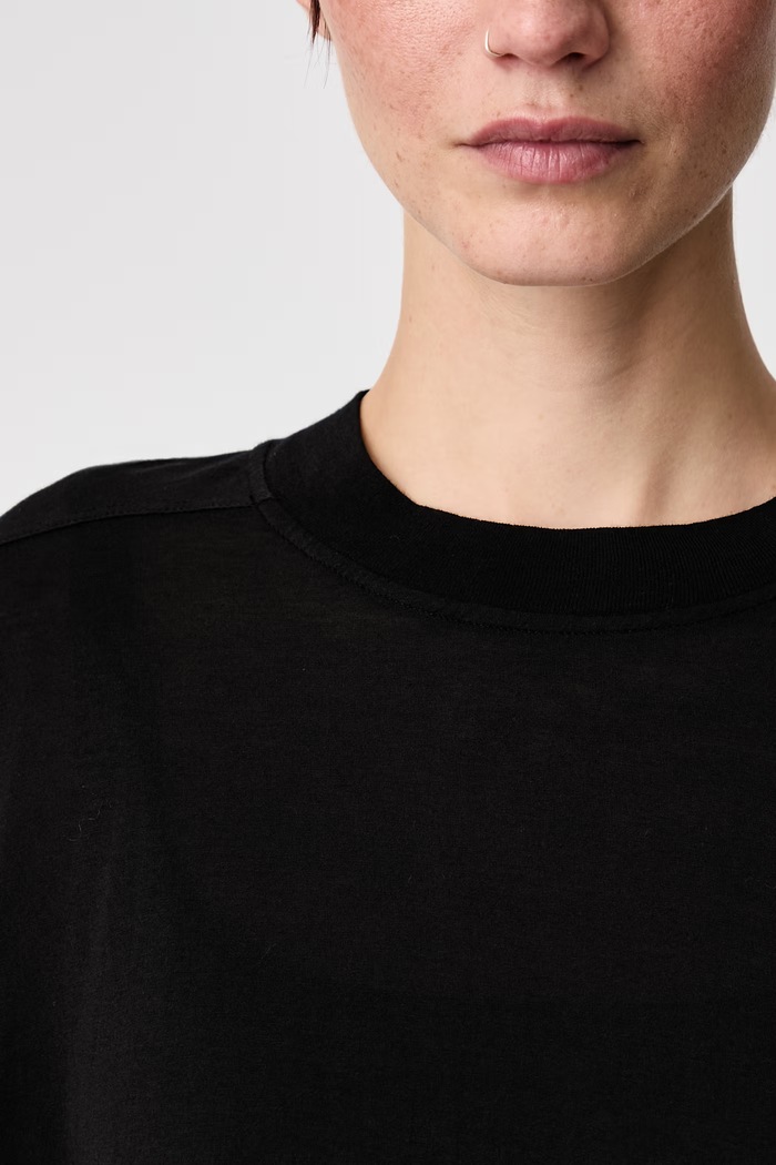 Rick Owens DRKSHDW Walrus majica od pamuka za žene DS02F6201.BH
