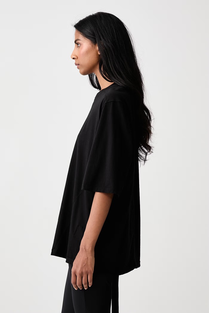Walrus majica od pamuka za žene Rick Owens DRKSHDW DS02F6201.RN crna