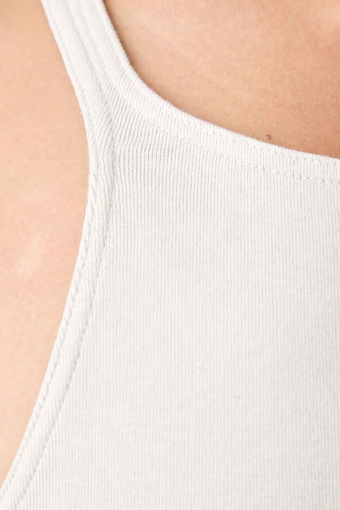 Rick Owens DRKSHDW Racer Back Tank top od pamuka za žene DS02F6119.RN