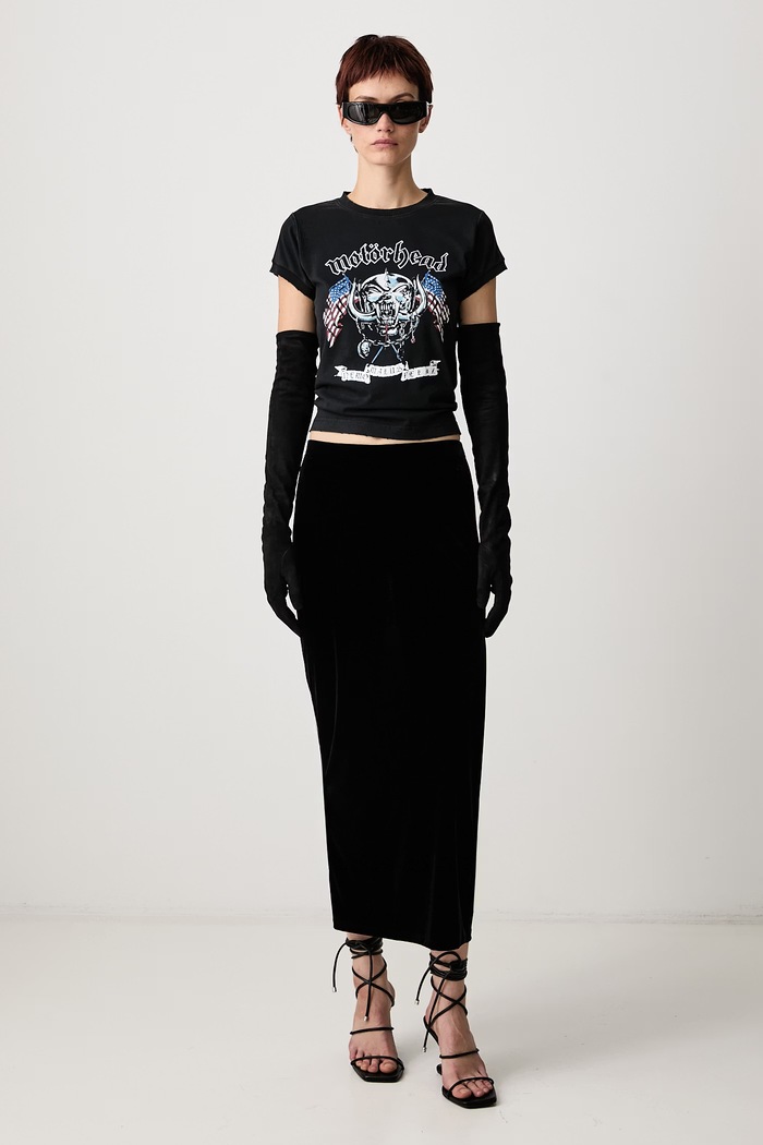Vetements Vetements x Motorhead T-shirt bawełniany damski WH27TR239B czarny AW26