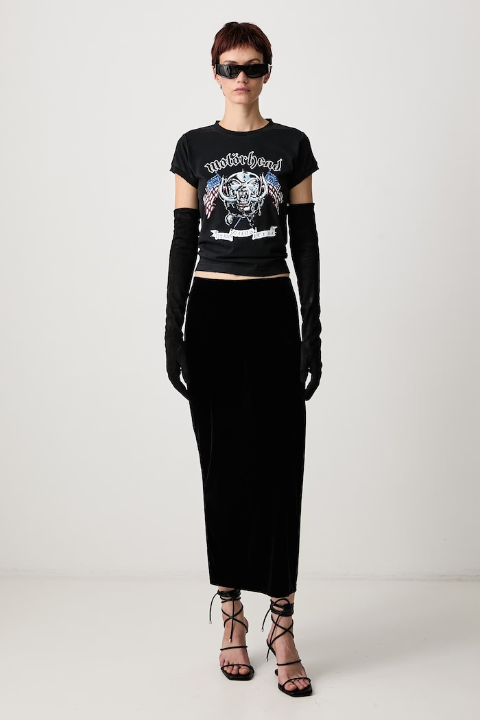 Vetements Vetements x Motorhead T-shirt bawełniany damski WH27TR239B czarny AW26