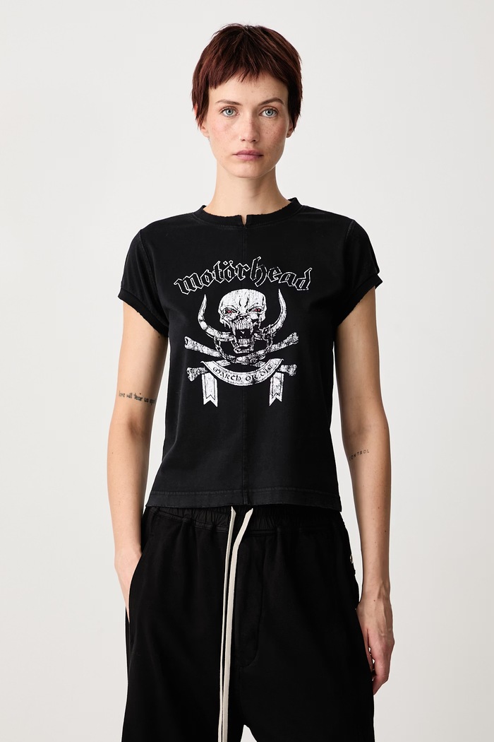 Vetements Vetements x Motorhead T-shirt bawełniany damski czarny WH27TR245B
