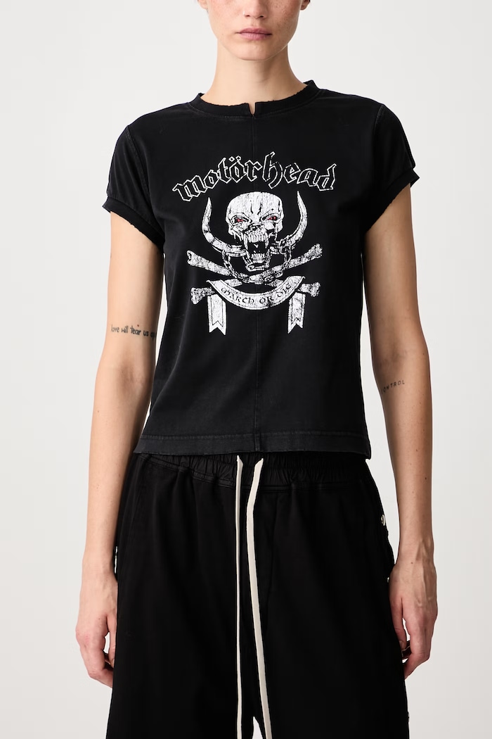 Vetements x Motorhead T-shirt bawełniany damski Vetements czarny WH27TR245B