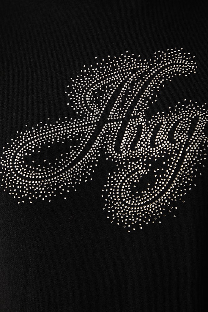 Tricou pentru femei din bumbac Damacia_10 HUGO negru 50570932