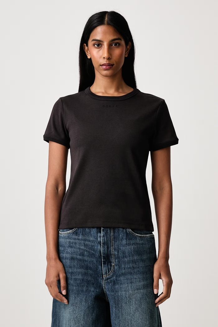 Soeur T-shirt damski bawełniany ARISTIDE szary TSH1405ARISTIDE