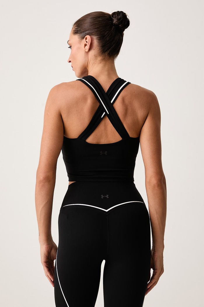 Odzież Under Armour Top do jogi damski Meridian Contour 6016947 czarny