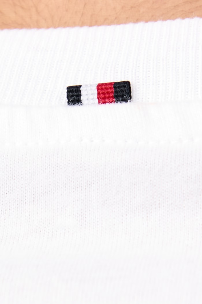 T-shirt damski bawełniany Tommy Hilfiger biały UW0UW06616