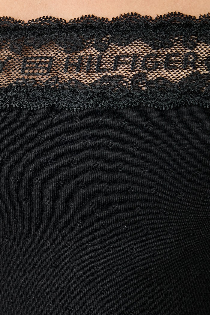 Tommy Hilfiger Top ženski bombaž z elastanom paket 2 kosov UW0UW06656