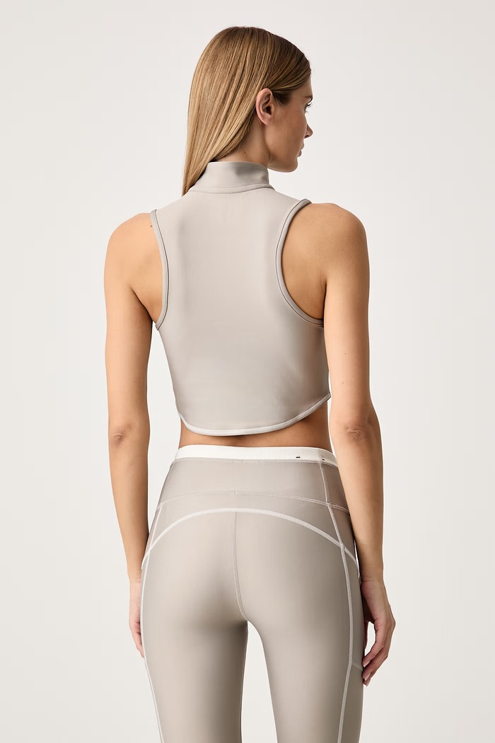 Odzież Under Armour Top treningowy damski HeatGear 6013657 beżowy