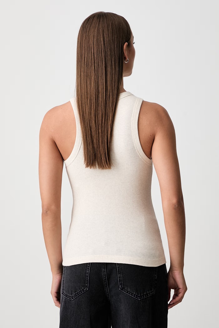 Abbigliamento Scotch & Soda top da donna in cotone con elastan U9A01606T beige