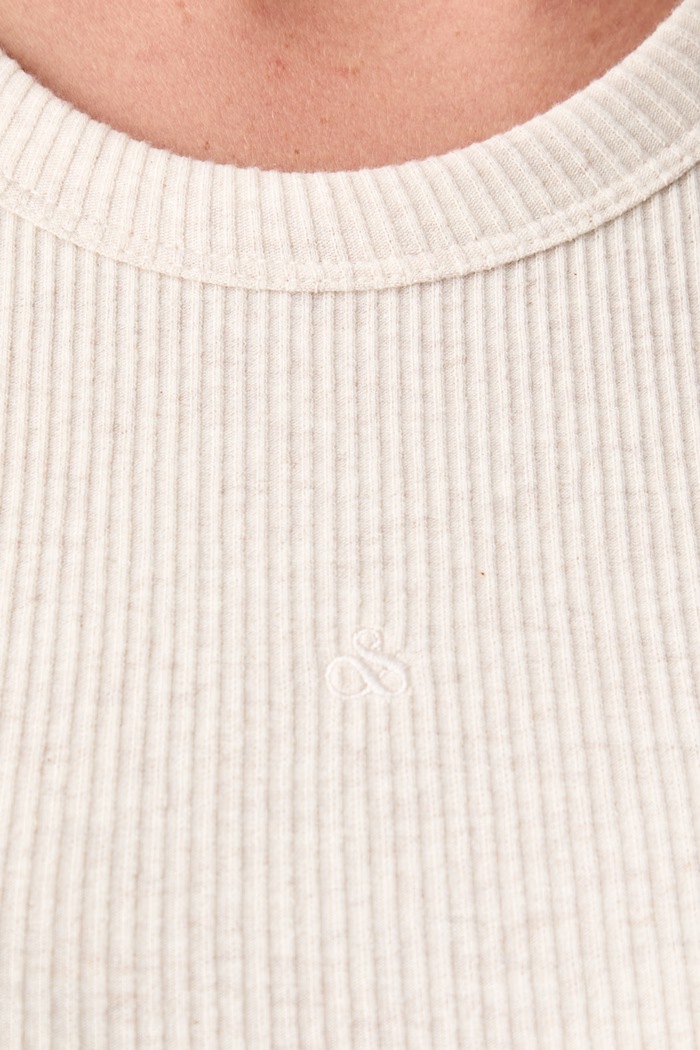 Scotch & Soda top da donna in cotone con elastan U9A01606T beige