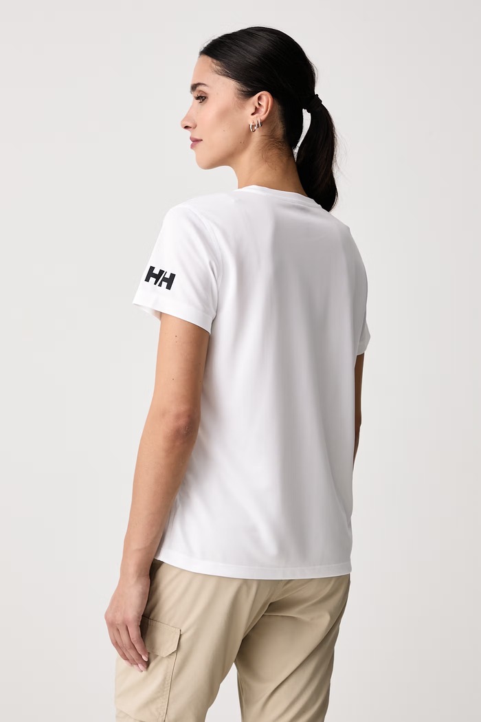 Odzież Helly Hansen T-shirt sportowy damski HH TECH 49580 biały