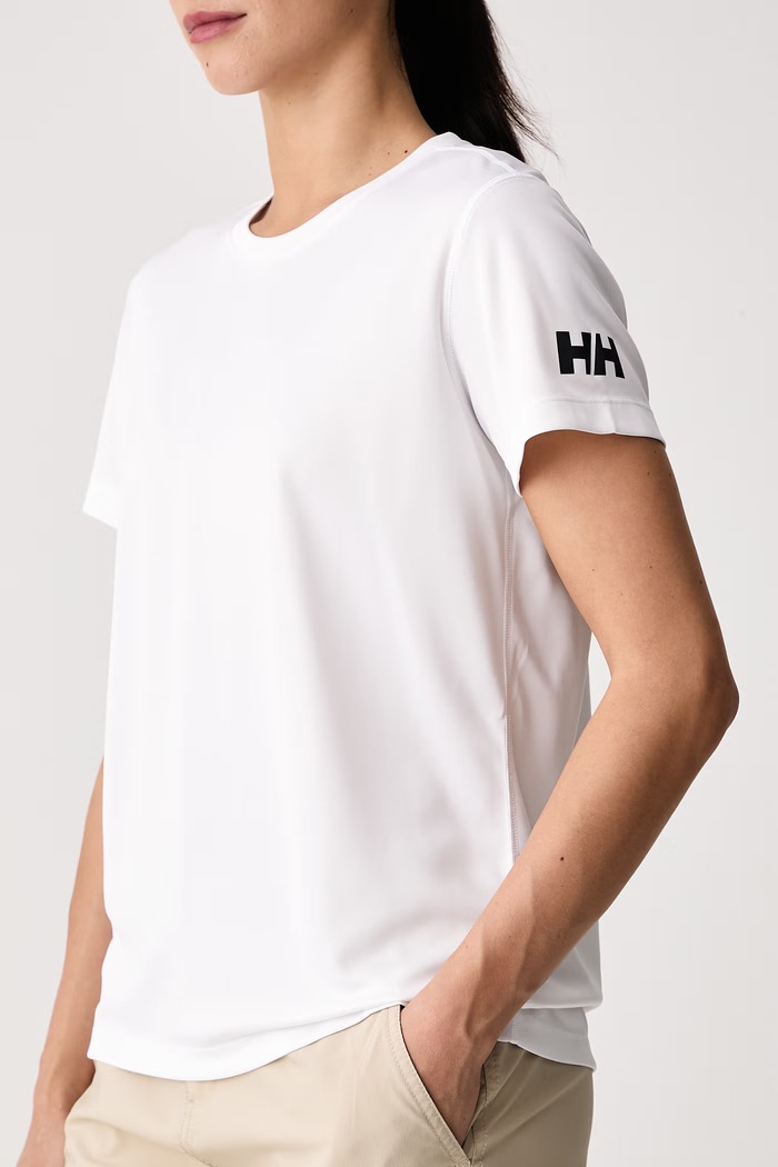T-shirt sportowy damski HH TECH Helly Hansen 49580 biały