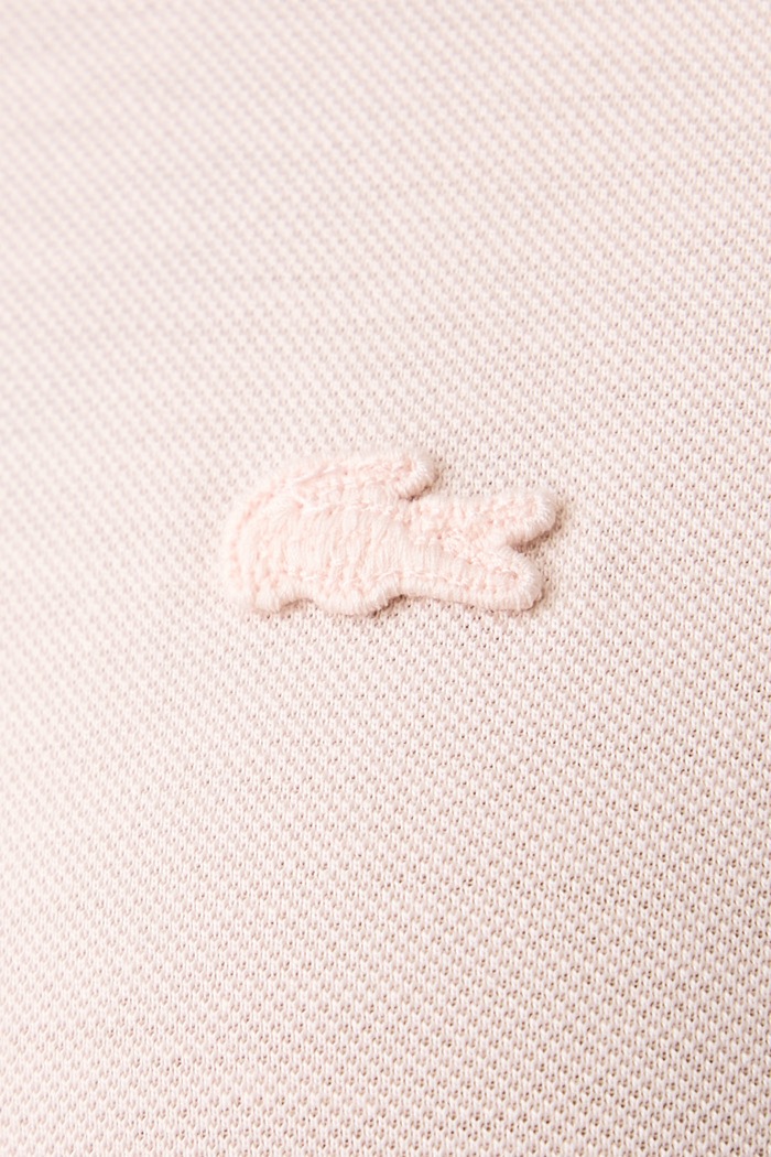 T-shirt damski z lyocellem Lacoste różowy TF8366