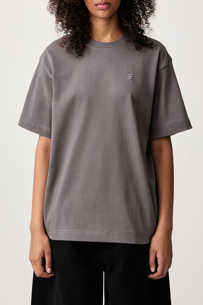 Club Collective T-shirt bawełniany damski On szary 1WG11074989