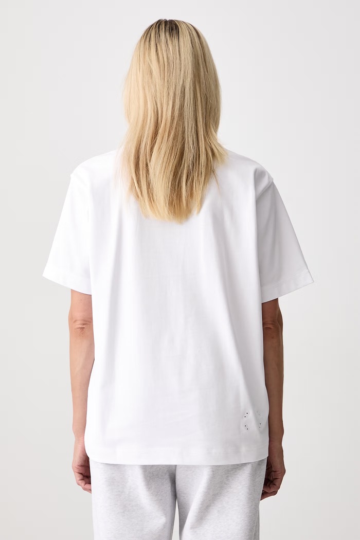 Odzież On Club Collective T-shirt bawełniany damski 1WG11070069 biały