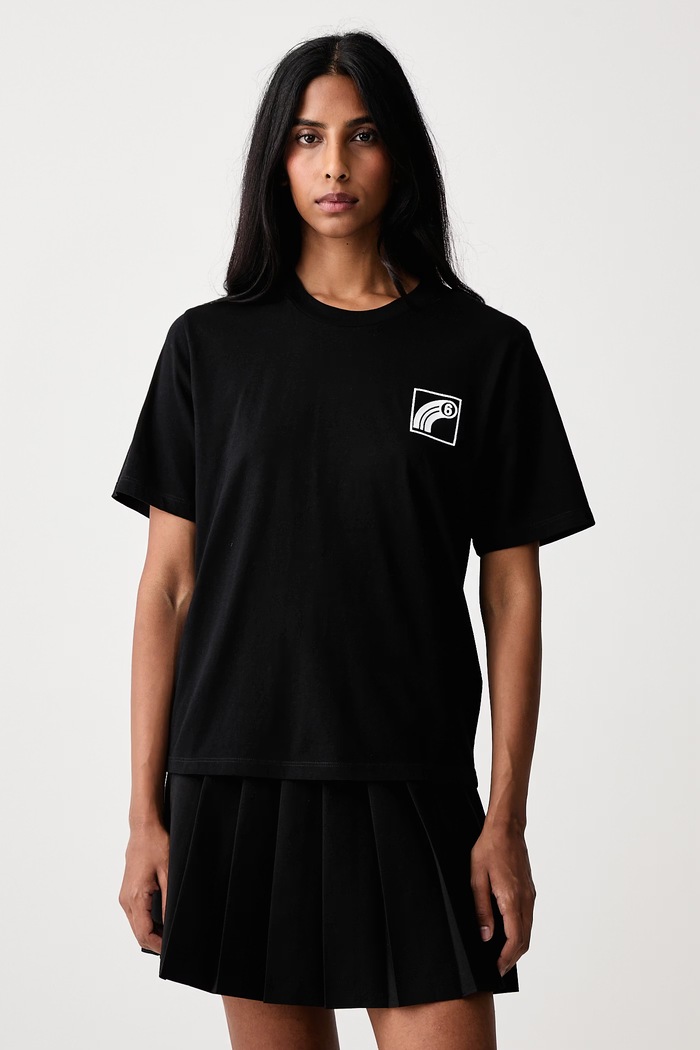Odzież MM6 Maison Margiela T-shirt bawełniany damski S62GD0223.M20048 czarny