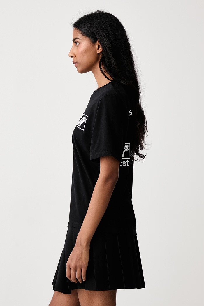 T-shirt bawełniany damski MM6 Maison Margiela S62GD0223.M20048 czarny