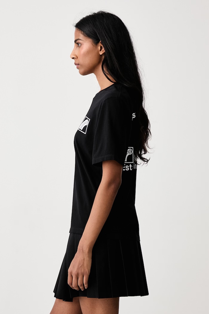 T-shirt bawełniany damski MM6 Maison Margiela S62GD0223.M20048 czarny