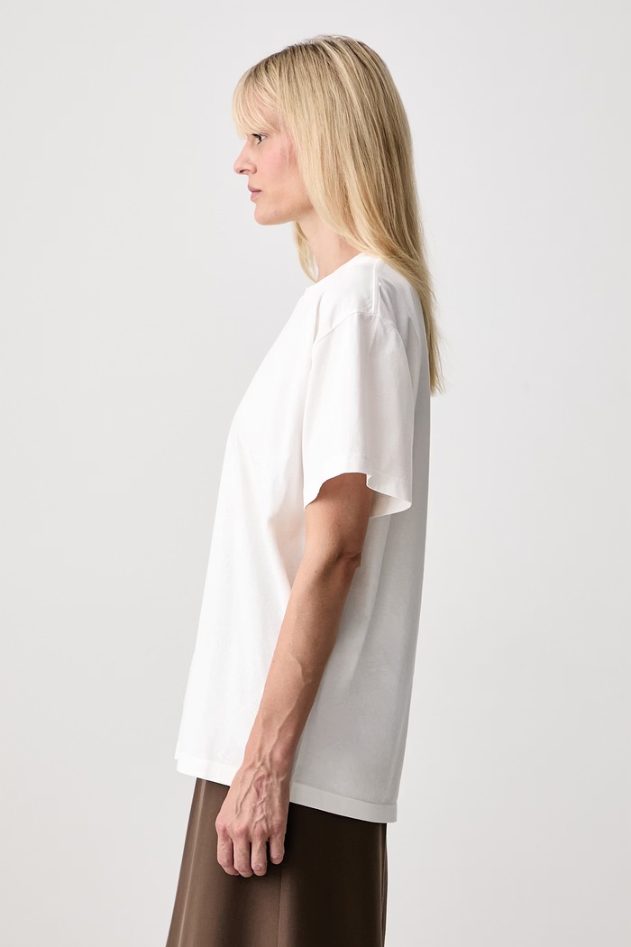 MM6 Maison Margiela T-shirt damski bawełniany biały S52GC0367.M20258