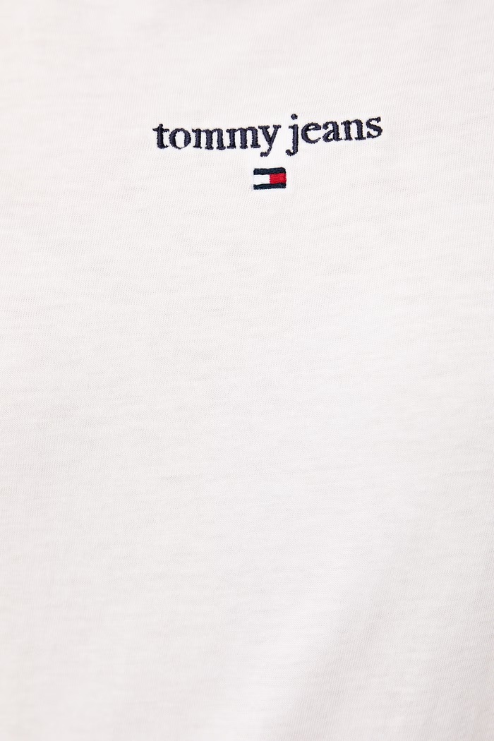 Tommy Jeans T-shirt damski z bawełną DW0DW23527