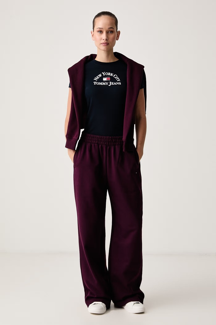 Tommy Jeans Tričko dámske bavlnené DW0DW23261 tmavomodrá AW26