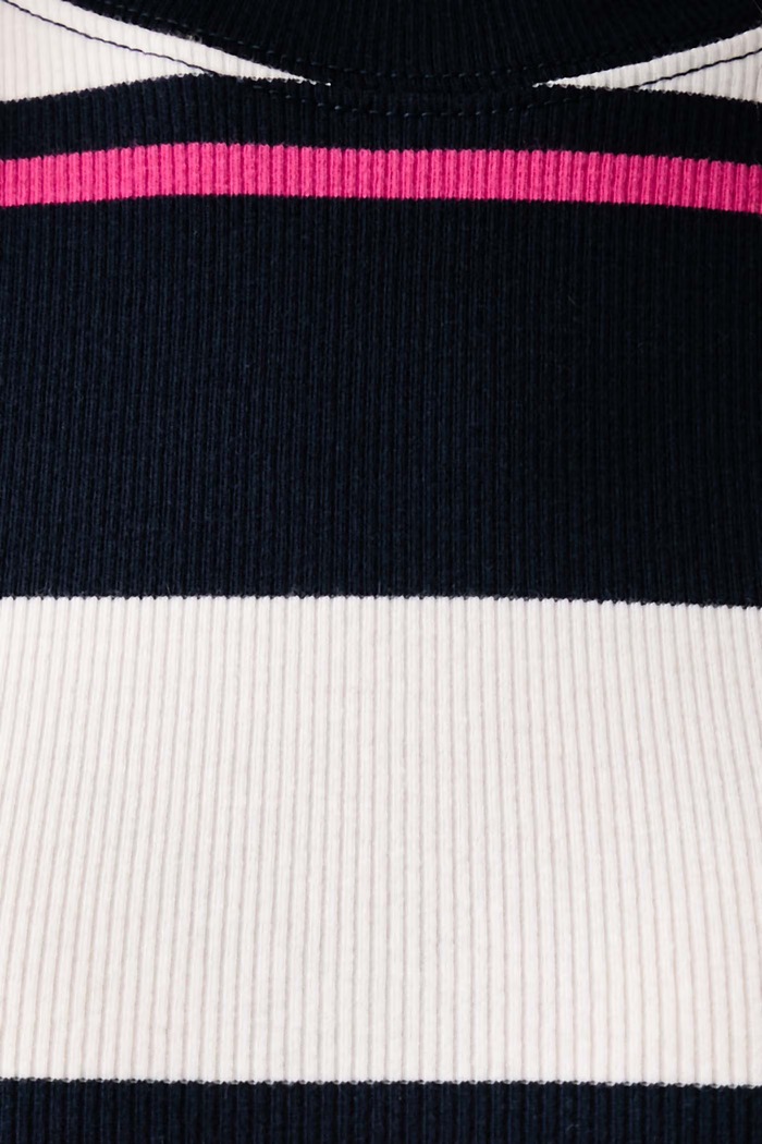 T-shirt damski bawełniany z elastanem Tommy Jeans granatowy DW0DW23834