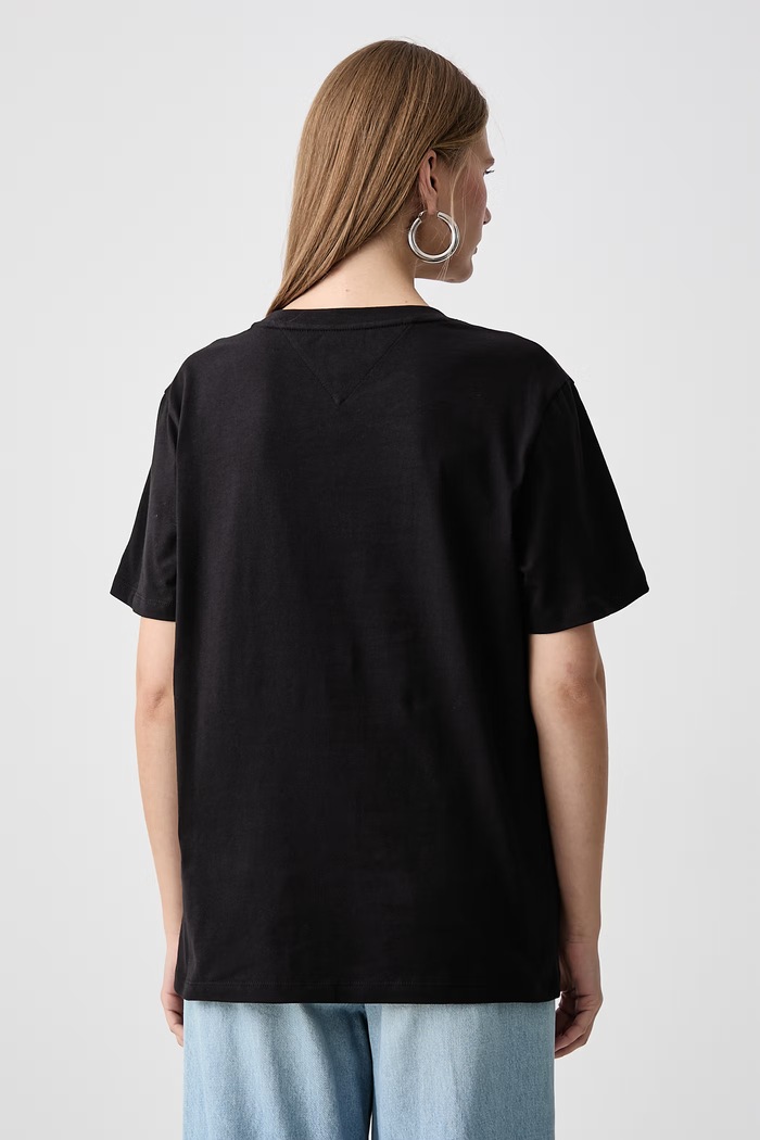 Oblečenie Tommy Jeans Tričko dámske bavlnené DW0DW23267 čierna