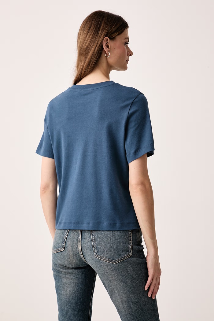 Oblečenie Tommy Hilfiger Tričko dámske bavlnené WW0WW52365 modrá