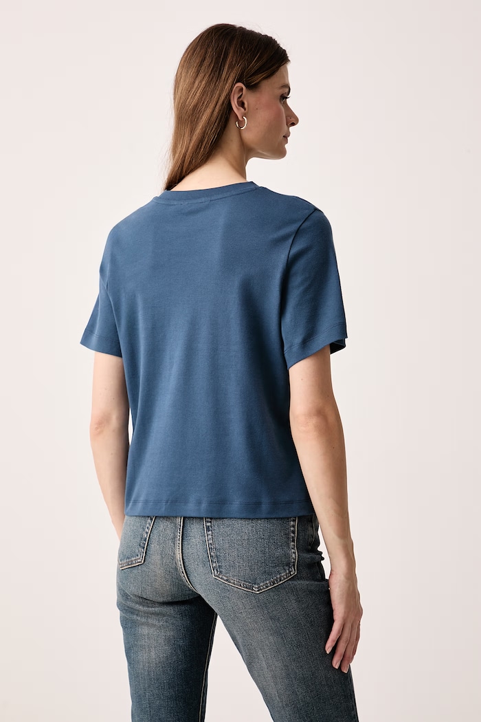 Oblečenie Tommy Hilfiger Tričko dámske bavlnené WW0WW52365 modrá