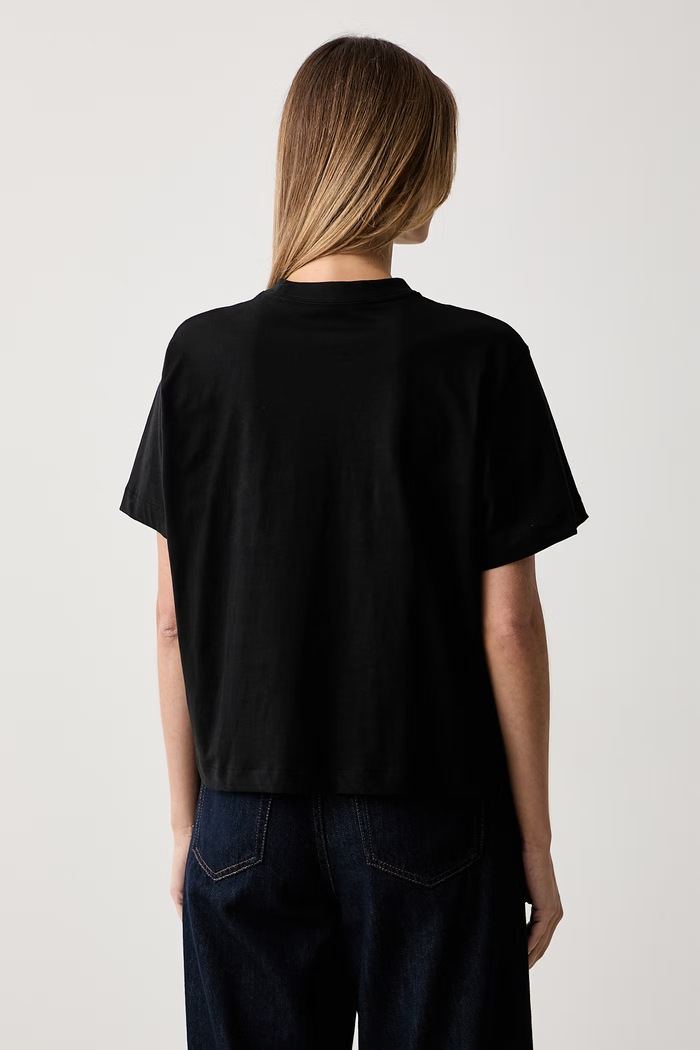 Oblečenie Calvin Klein Jeans tričko dámske bavlnené LV047H802G čierna