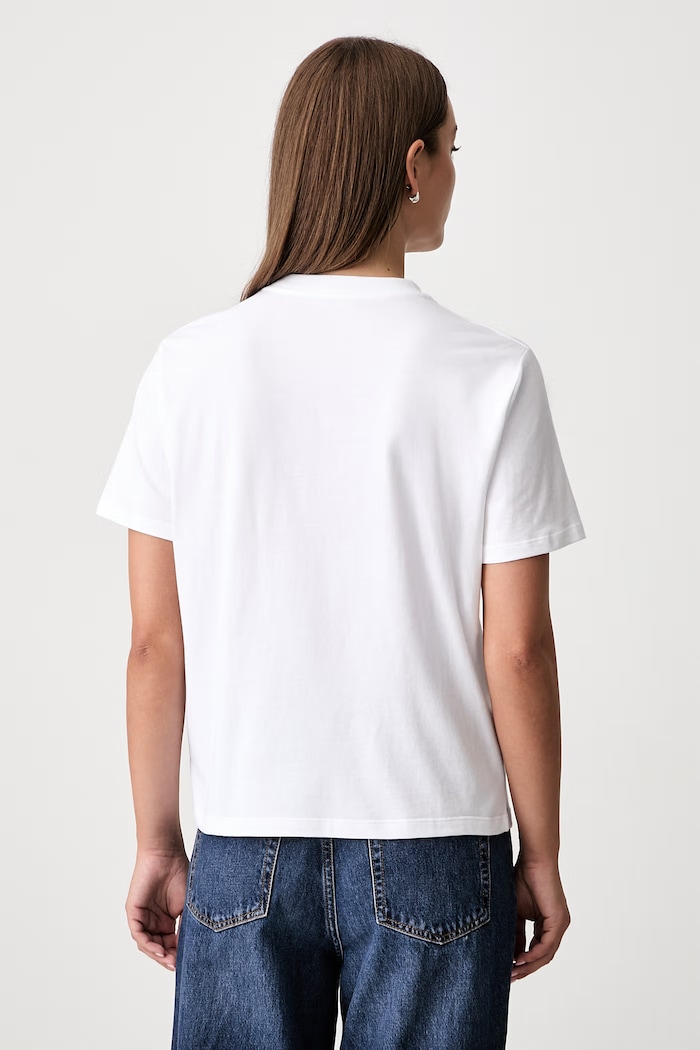 Odzież Calvin Klein Jeans T-shirt damski bawełniany LV047H800G biały
