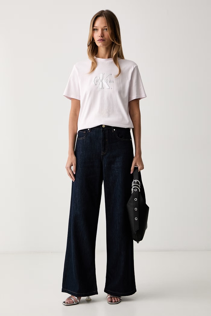 Calvin Klein Jeans tričko dámske bavlnené LV047H800G ružová AW26