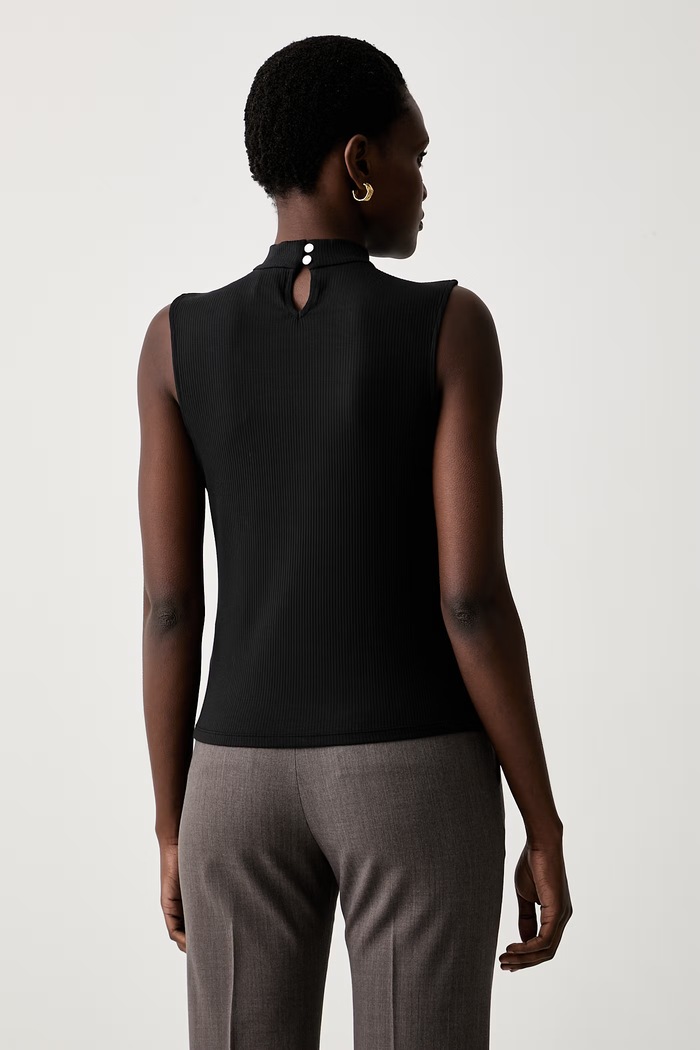 Oblečení Calvin Klein top dámský s modalem LV044H210G černá
