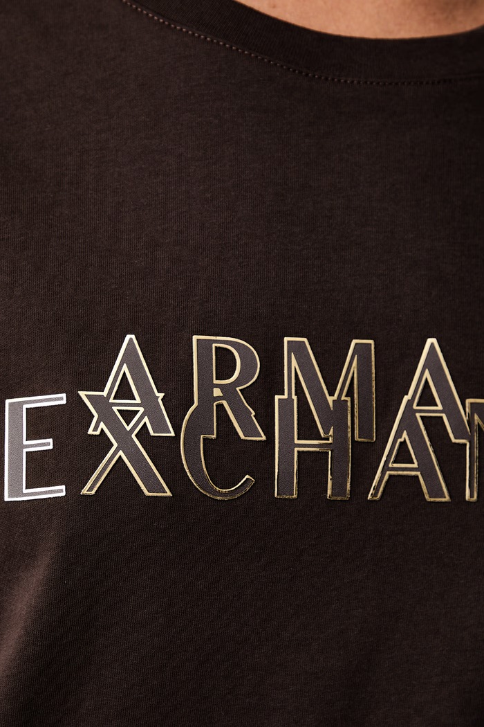 Armani Exchange tričko dámske bavlnené XW002957.AF10356 hnedá