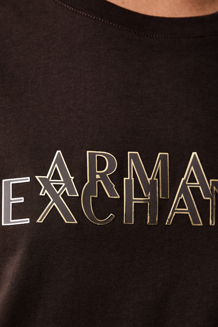 Armani Exchange tričko dámske bavlnené XW002957.AF10356 hnedá