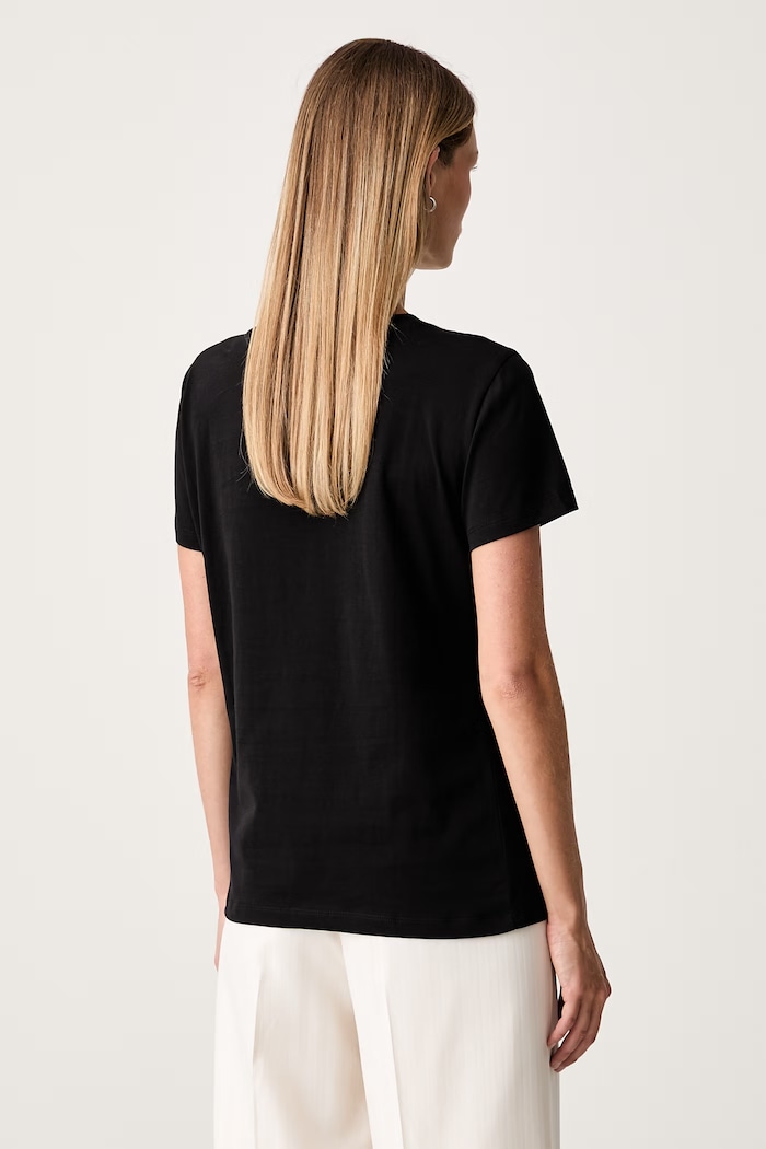 Odjeća Armani Exchange majica za žene od pamuka XW002776.AF10356 crna