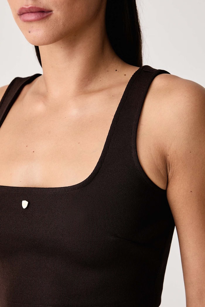 Top ženski Armani Exchange XW002665.AF18852 rjava