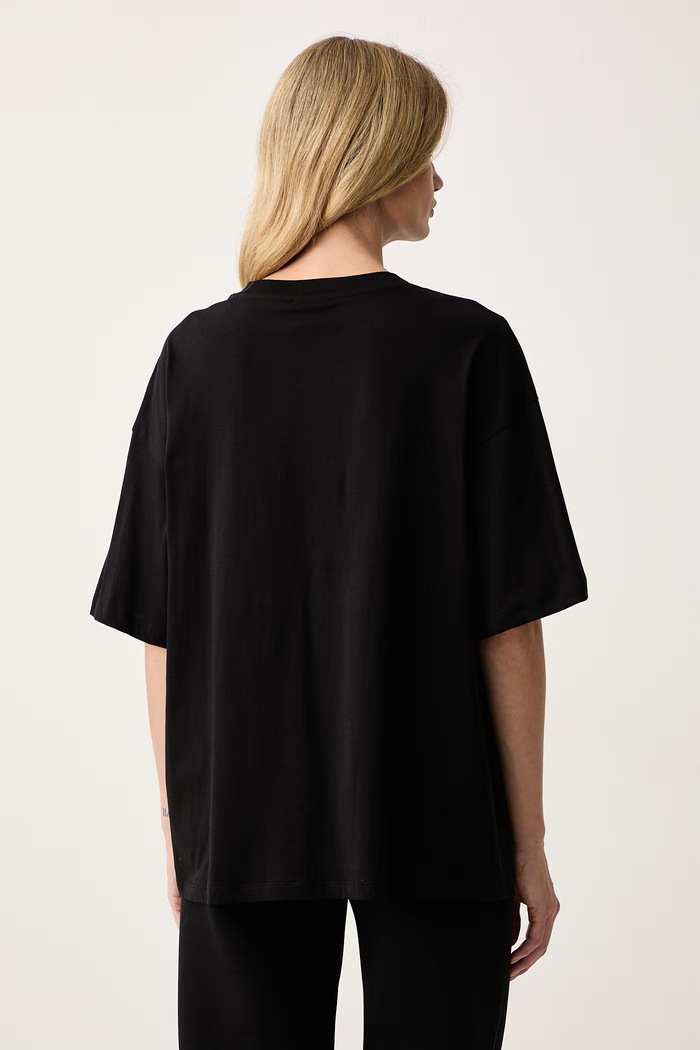 Дрехи Armani Exchange Тениска дамска от памук XW002560.AF10356 черен