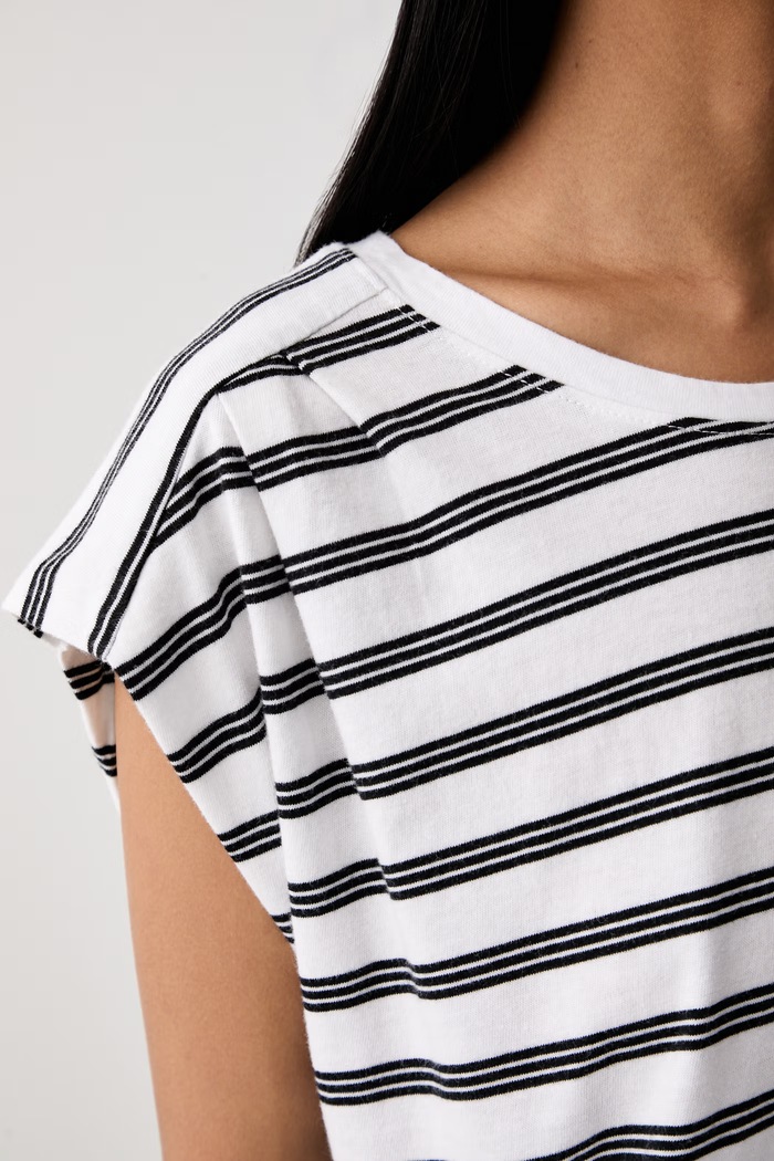 Levi's top damski bawełniany PLEATED MUSCLE TANK 0085U biały