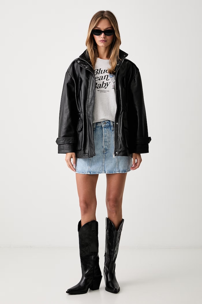 Levi's kratka majica ženska bombažna GR ANYDAY 005HP siva AW26