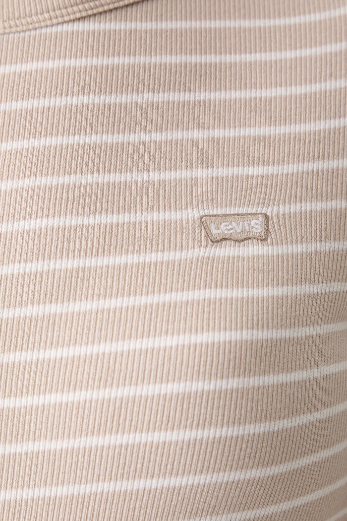 Levi's t-shirt γυναικείο βαμβακερό με ελαστάν HAYES 001J3