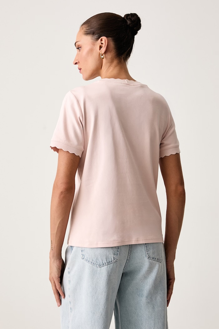 Odzież United Colors of Benetton T-shirt damski bawełniany 3DCJD10DM różowy