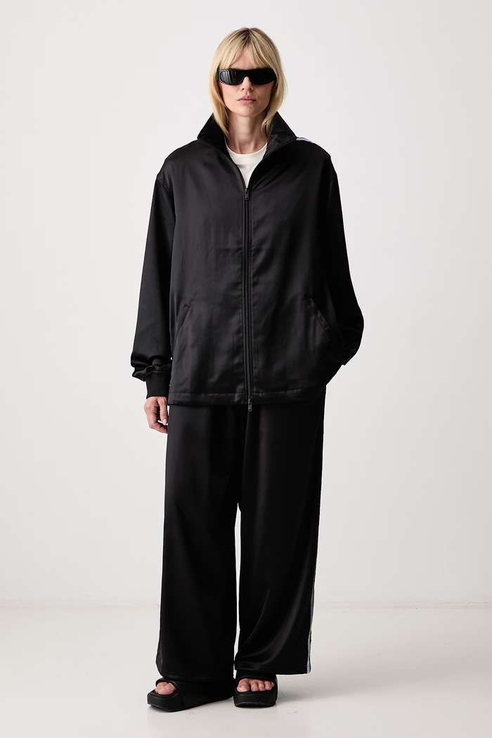 Y-3 LOGO LS TEE oversize majica kratkih rukava od pamuka za žene KW8184.D bež AW26