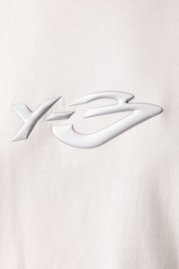 Y-3 LOGO LS TEE oversize majica kratkih rukava od pamuka za žene KW8184.D