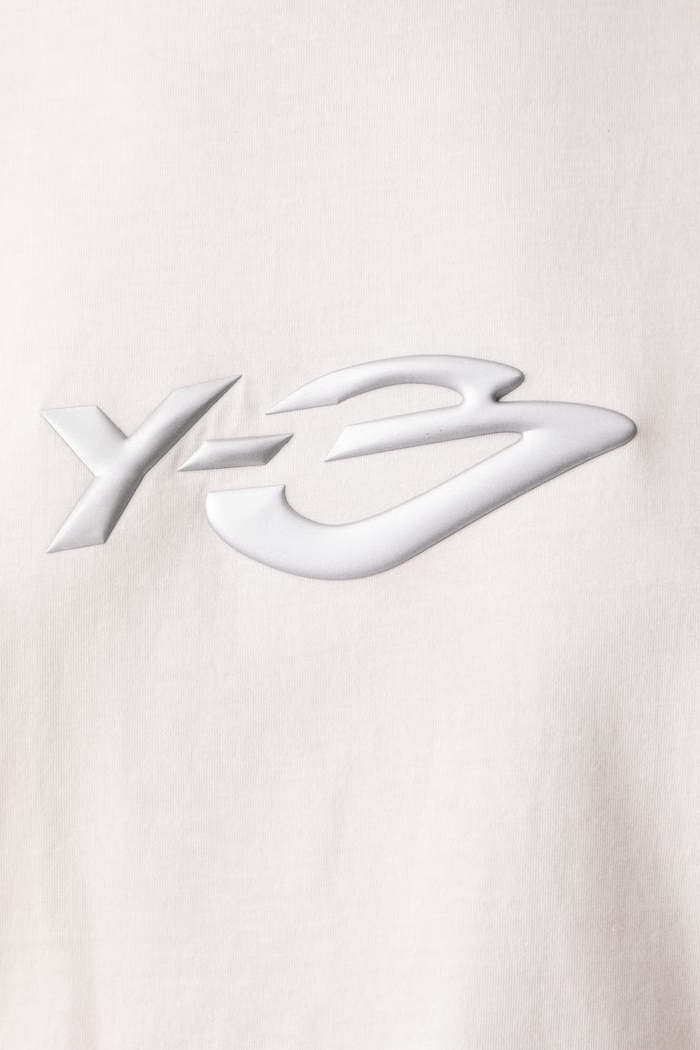 Y-3 LOGO LS TEE oversize majica kratkih rukava od pamuka za žene KW8184.D