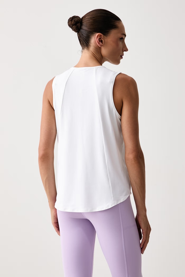 Odzież Skechers top treningowy damski TT68 biały