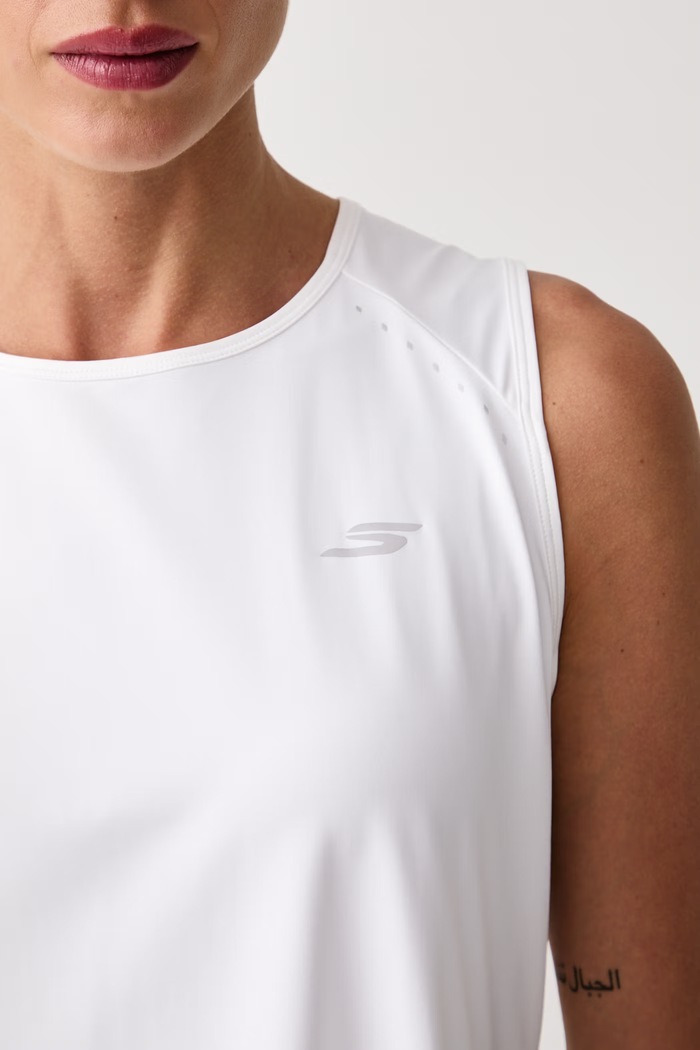 Skechers top treningowy damski TT68 biały
