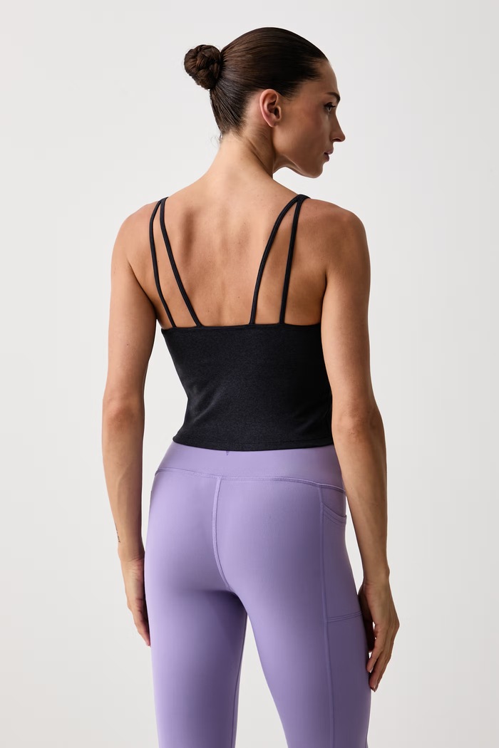 Odzież Skechers top treningowy damski SKECH-DREAM TANK TT134 granatowy