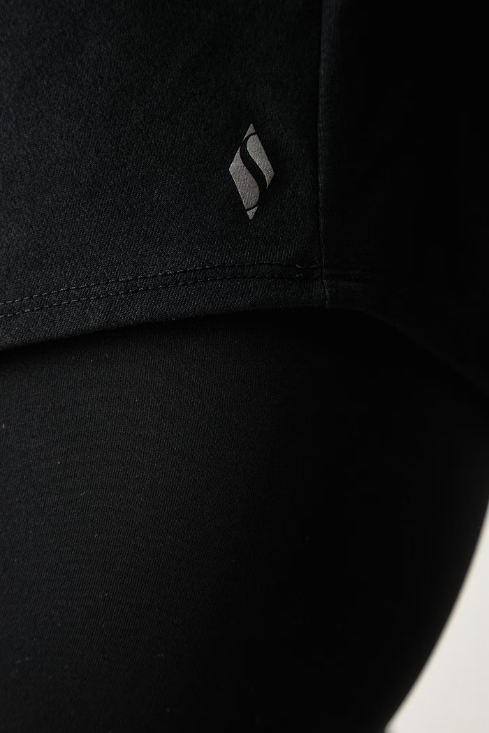 Majica za trening za žene GODRI Skechers crna TS104